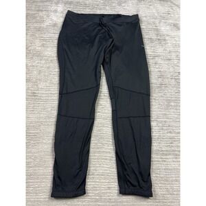 Hind Pants Mens Large Black Athletic Track Running Zip Ankle Joggers Workout